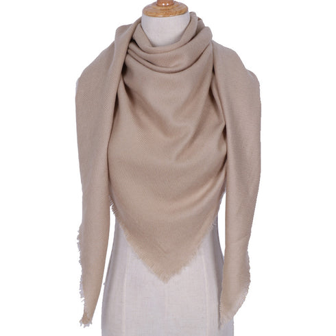 esign Women Triangles Scarf Long Scarves Shawl Autumn Winter - ROUTINE FASHION